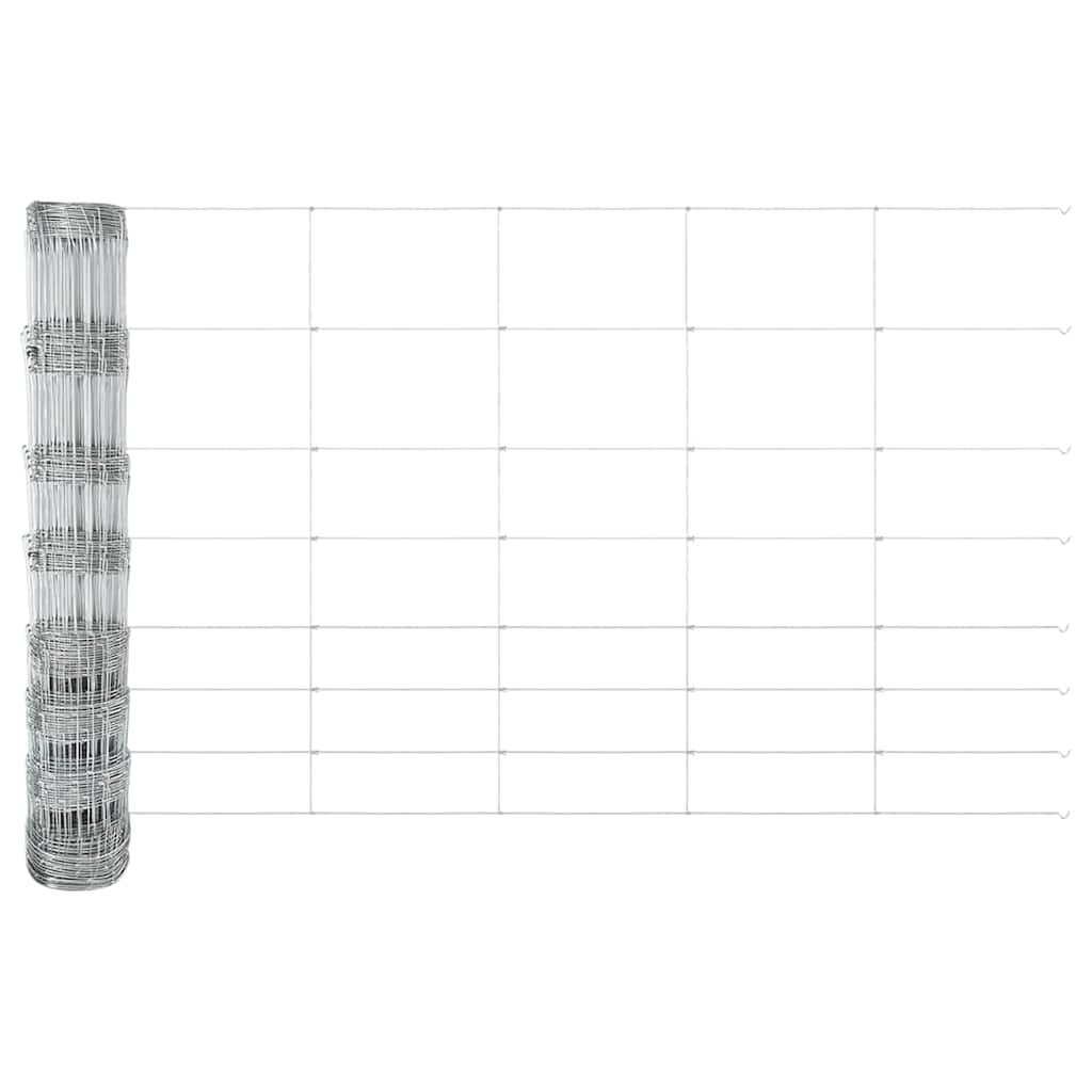 Fence with Post Silver