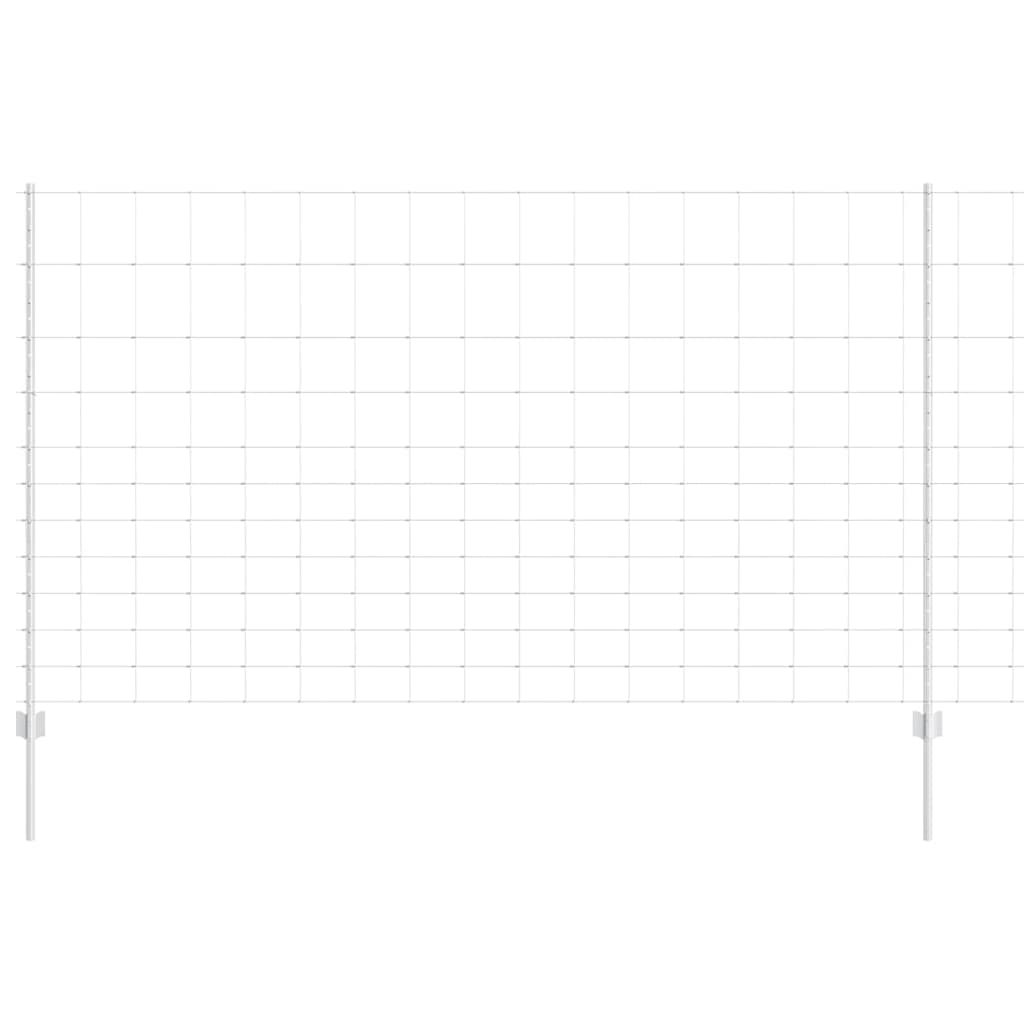 Wild Fence with Posts 50 x 1.4 m (W x H)