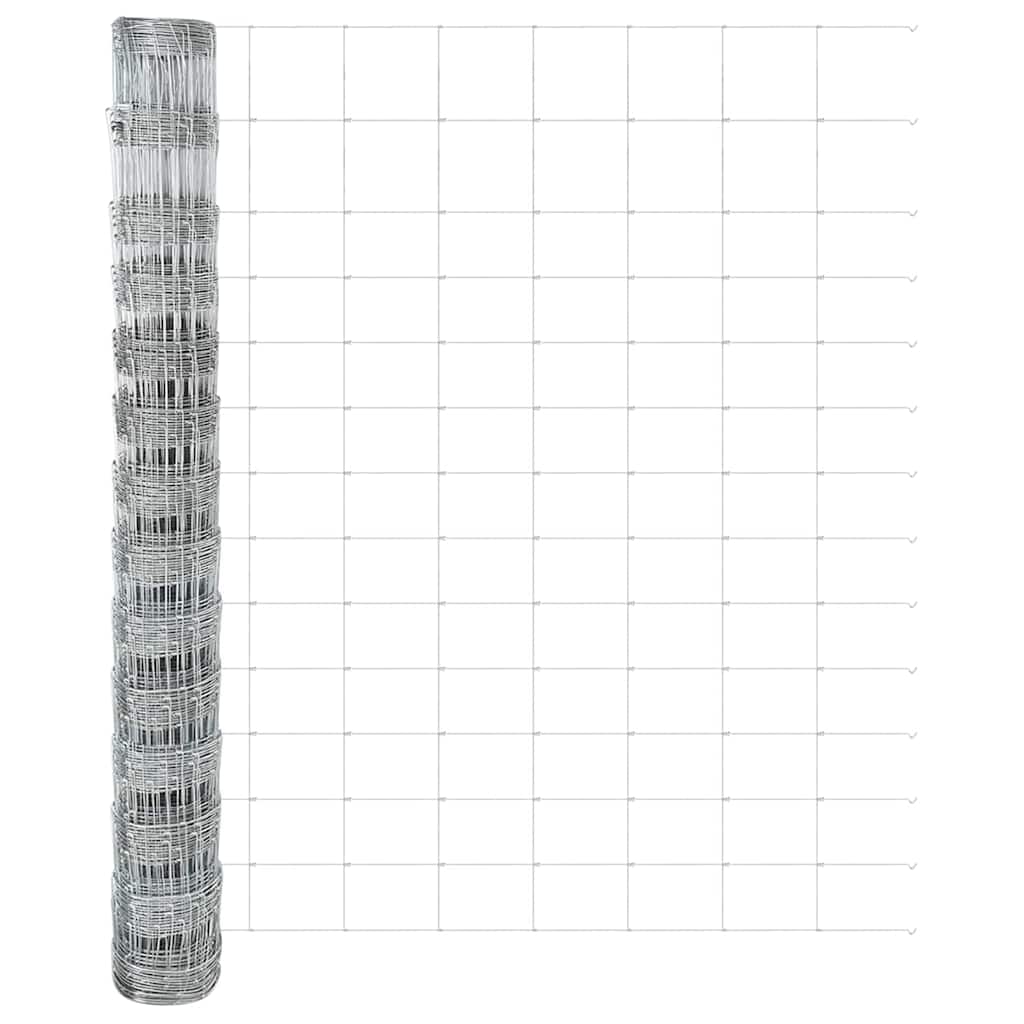 Wild Fence with Posts 50 x 1.4 m (W x H)
