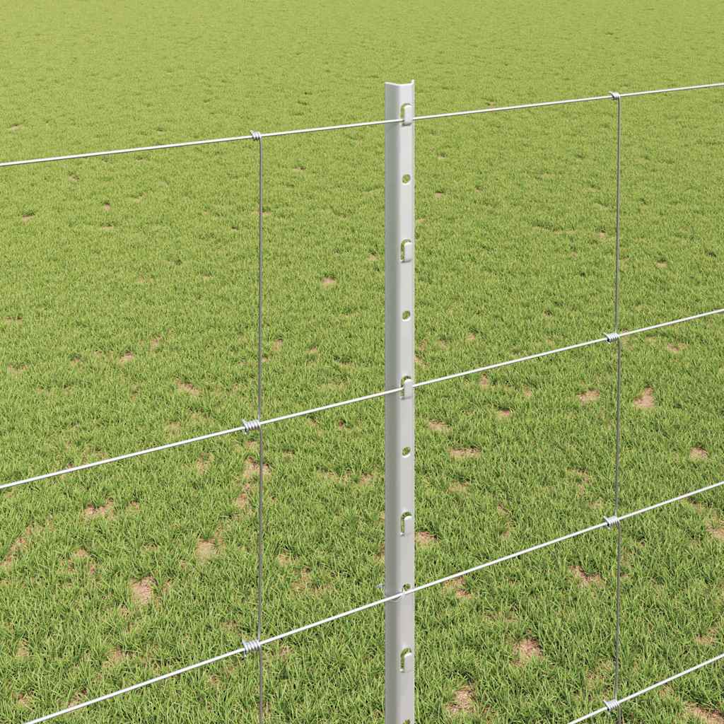 Wild Fence with Posts 50 x 1.5 m (W x H)