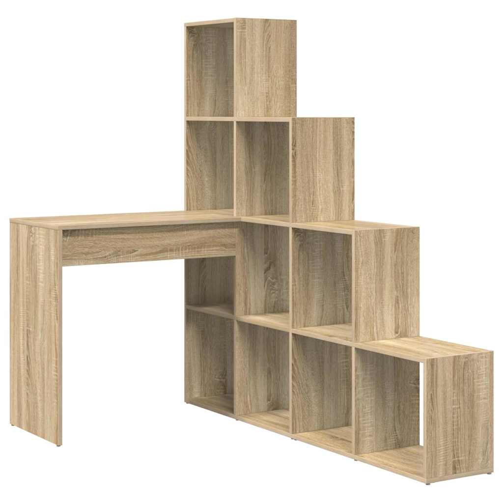 Corner Desk Sonoma Oak 101.5 x 149.5 x 149.5 cm Engineered Wood