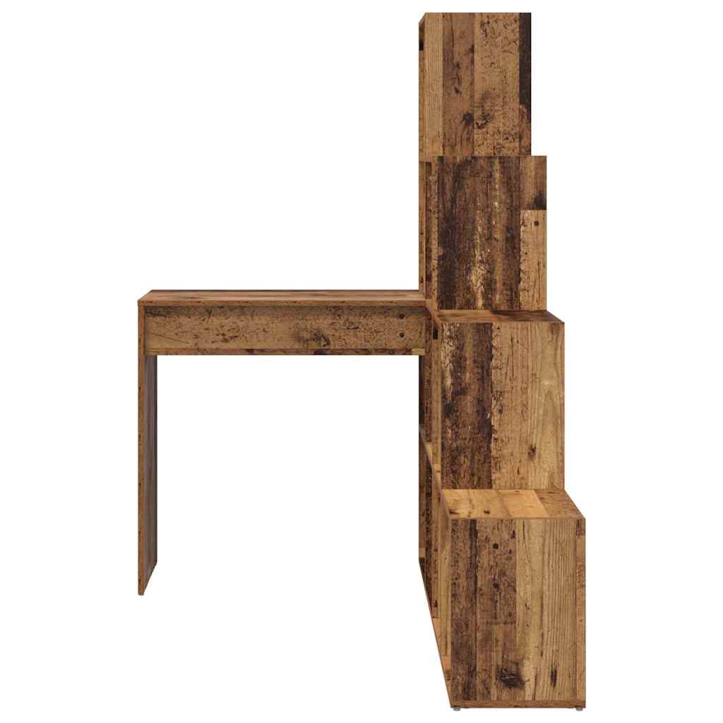 Corner Desk Old Wood 101.5 x 149.5 x 149.5 cm Engineered Wood