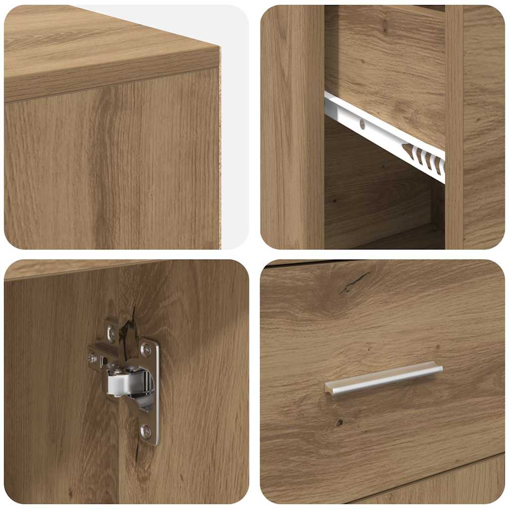 Corner Desk Artisan Oak 102 x 88 x 75 cm