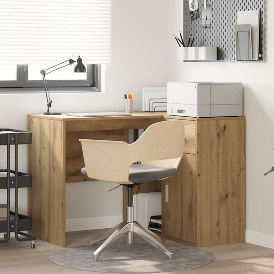 Corner Desk with Drawer Artisan Oak 102 x 88 x 75 cm