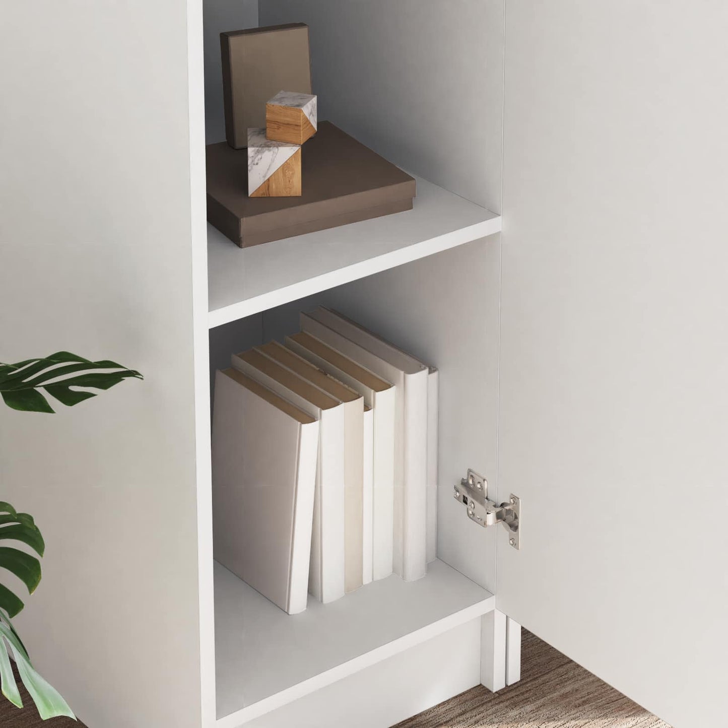 Desk White 113.5 x 39 x 168 cm 2 pcs