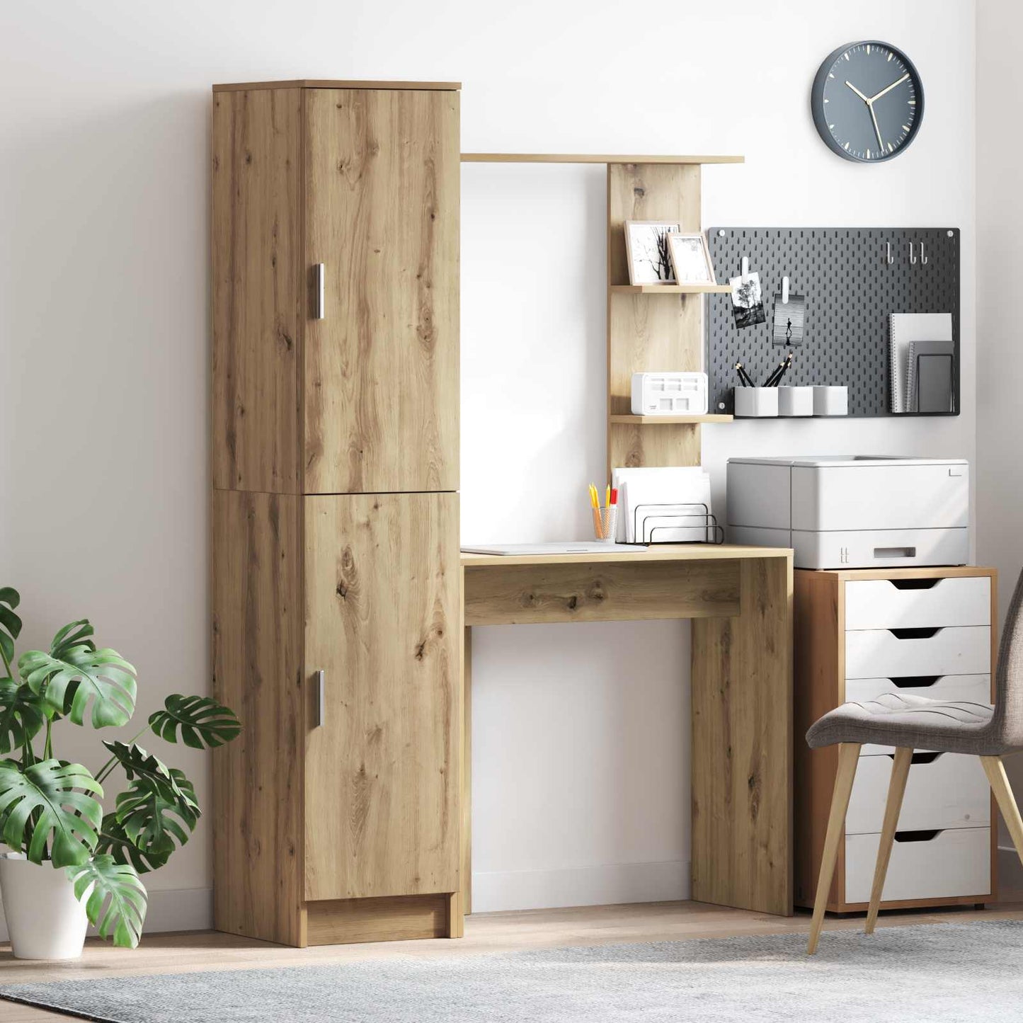 Desk Artisan Oak 113.5 x 39 x 168 cm 2 pcs