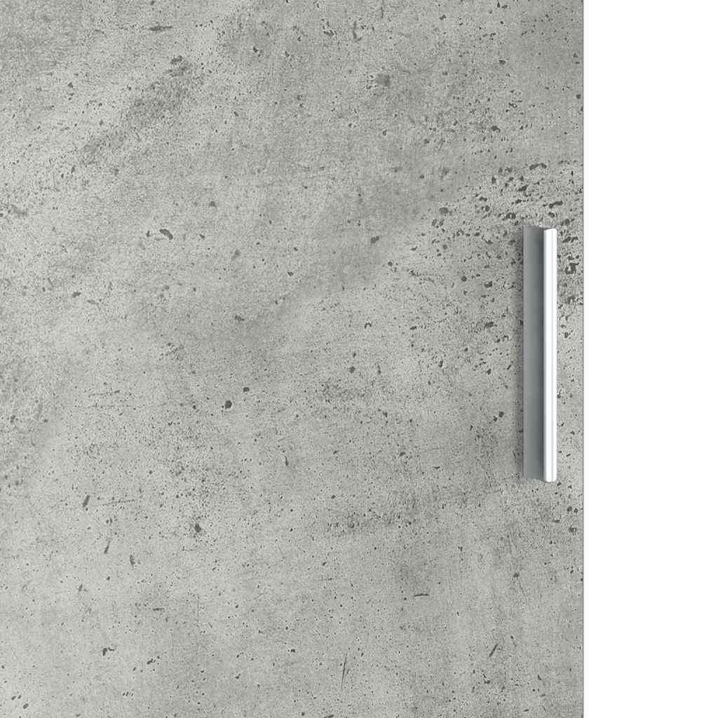 Desk 2 pcs Concrete Grey