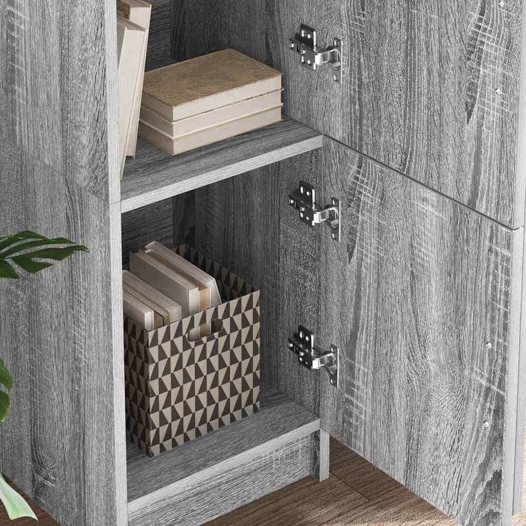 Desk 2 pcs Grey Sonoma