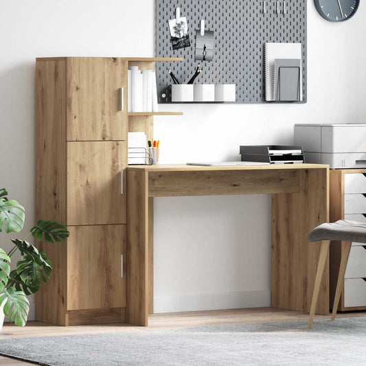 Desk 2 pcs Artisan Oak