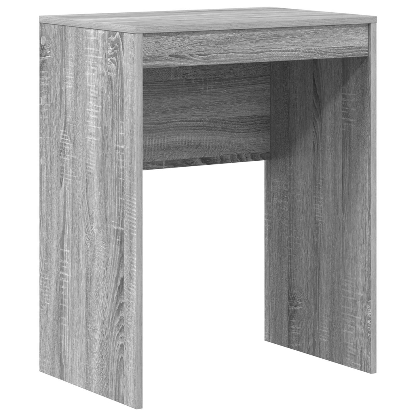 Desk with Drawer with Shelf with Storage 2 pcs Grey Sonoma