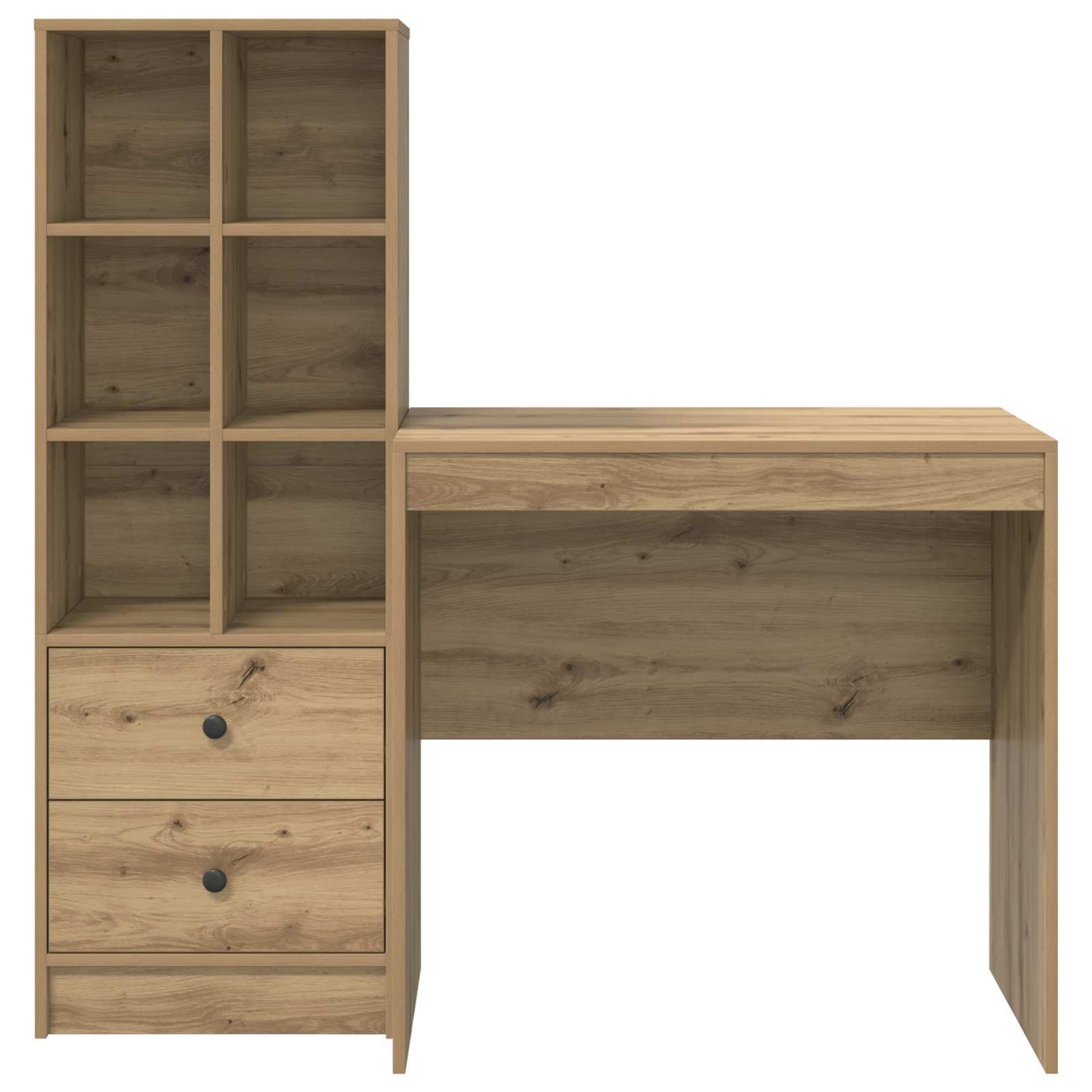 Desk Artisan Oak 125.5 x 50 x 127 cm 2 pcs
