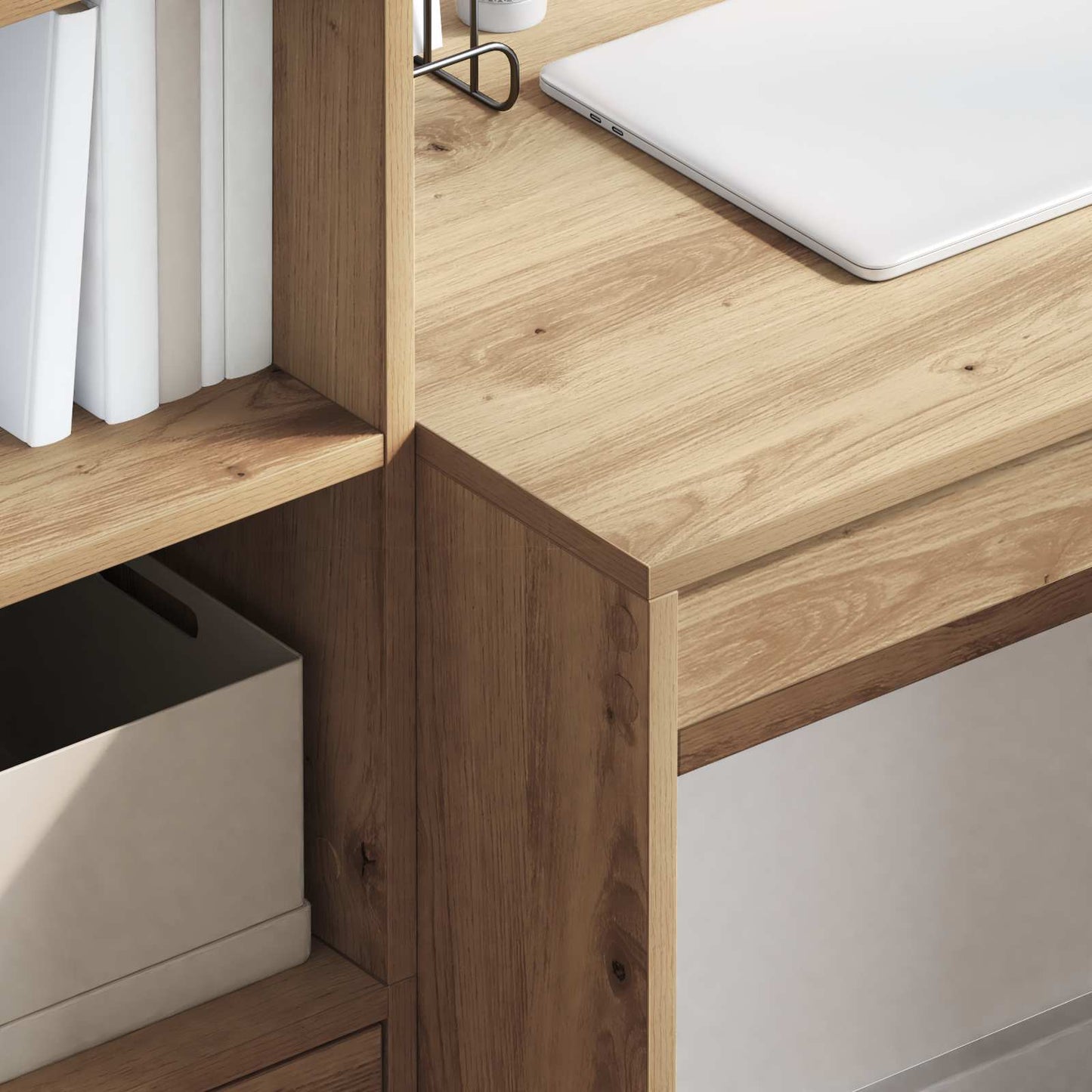 Desk Artisan Oak 135.5 x 50 x 127 cm 2 pcs