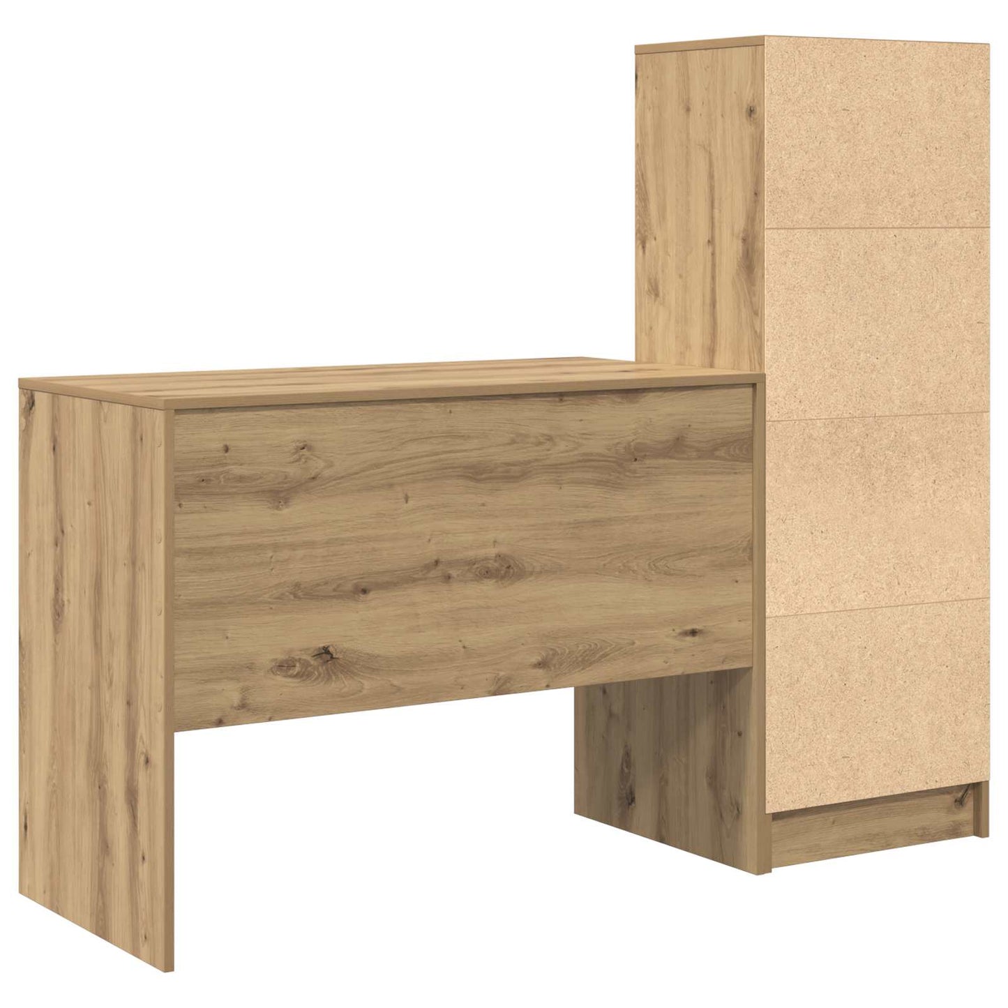 Desk Artisan Oak 145.5 x 50 x 127 cm 2 pcs
