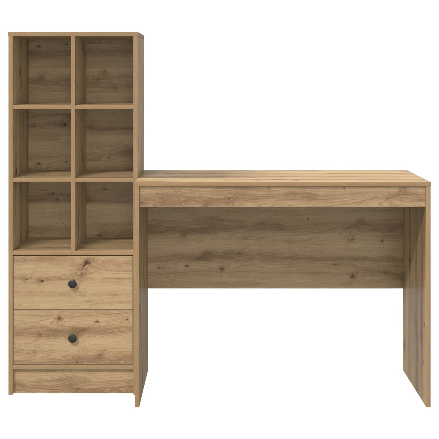 Desk Artisan Oak 145.5 x 50 x 127 cm 2 pcs