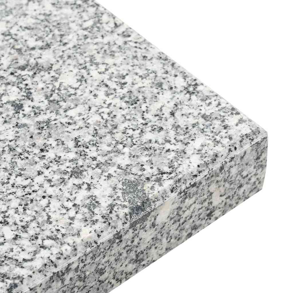 Parasol Base 30kg Gery Granite Square