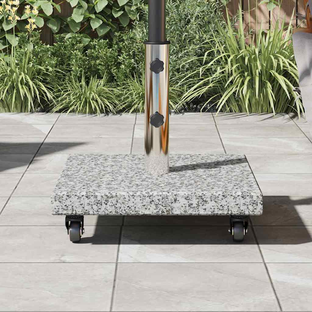 Parasol Base 30kg Gery Granite Square