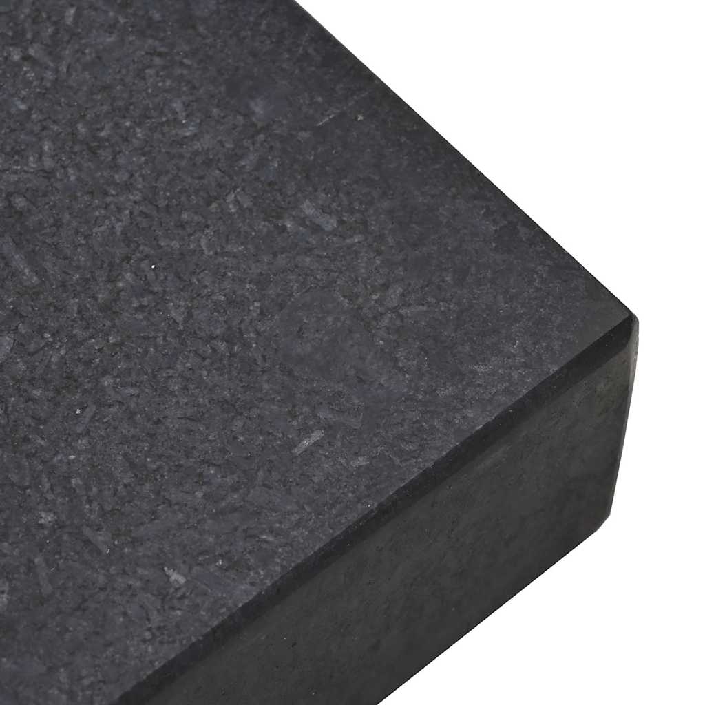 Parasol Base Black 45 x 25 x 45 cm Granite