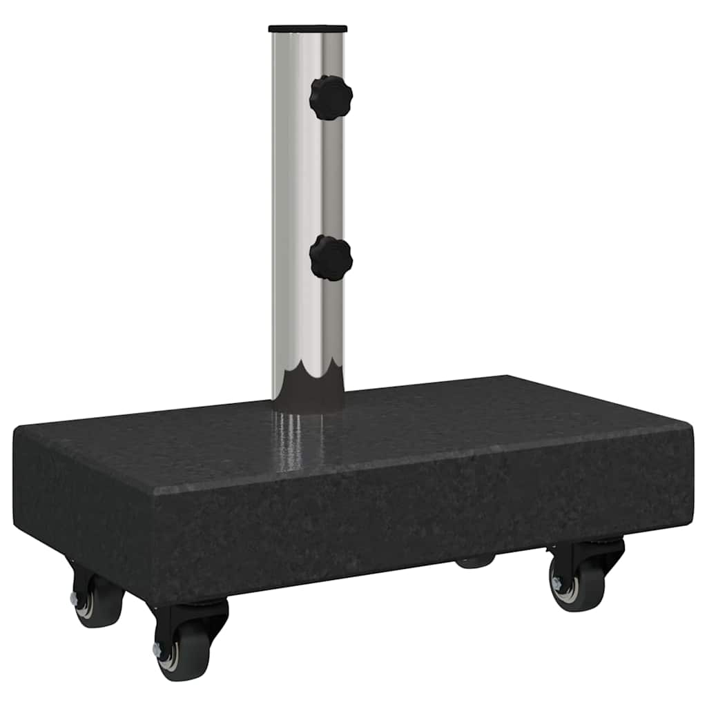 Parasol Base Black 45 x 25 x 45 cm Granite