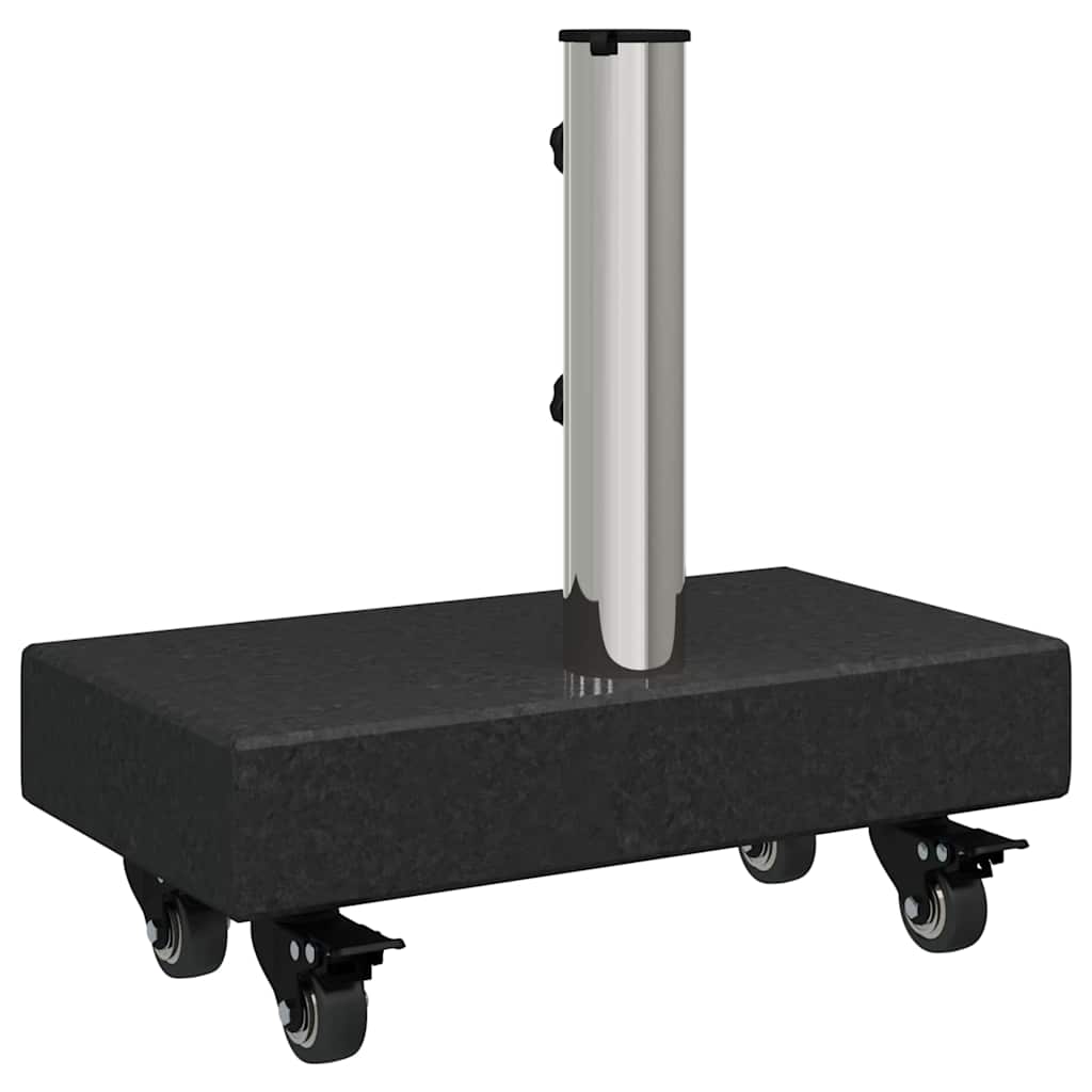 Parasol Base Black 45 x 25 x 45 cm Granite