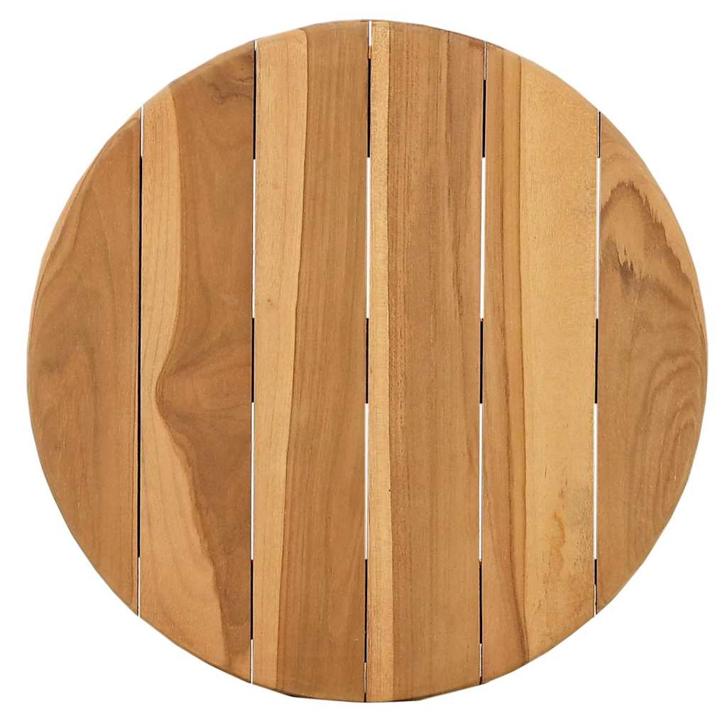 Side Table Brown 40 x 40 x 41 cm Solid Teak Wood