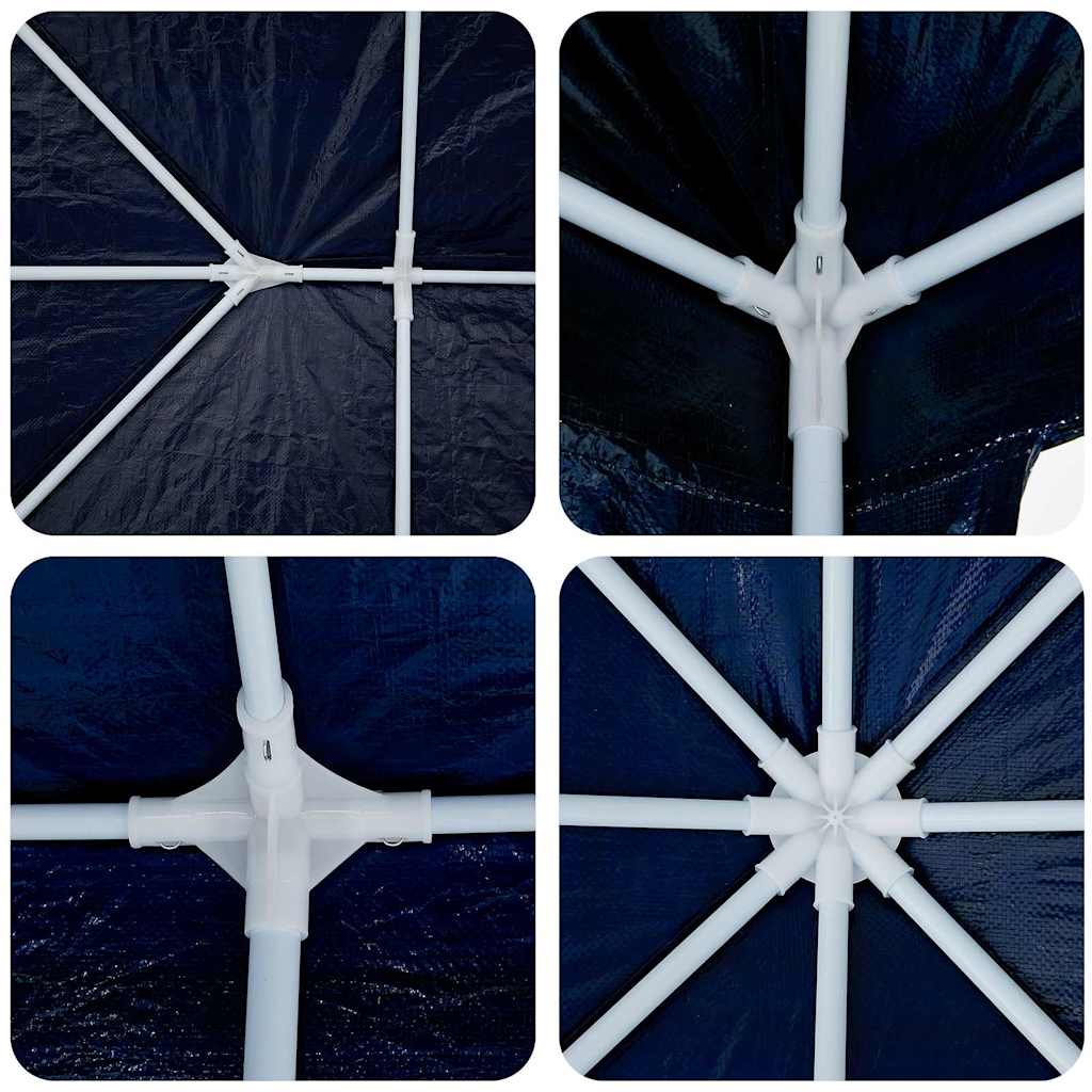 Party Tent Blue 600 x 400 x 266 cm Polyethylene and Steel