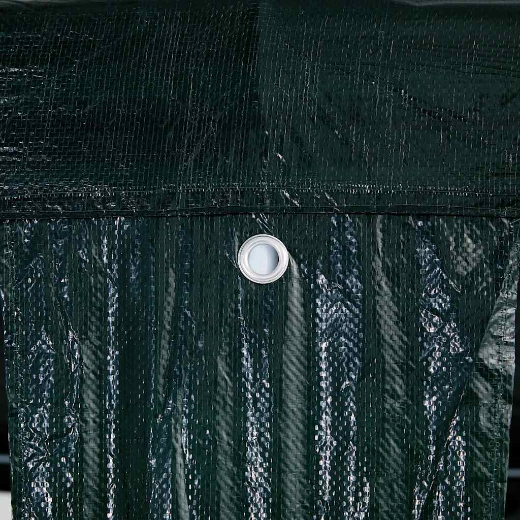 Party Tent Green 600 x 400 x 266 cm Polyethylene and Steel