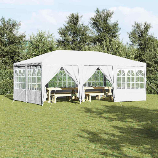 Party Tent White 600 x 400 x 266 cm Polyethylene