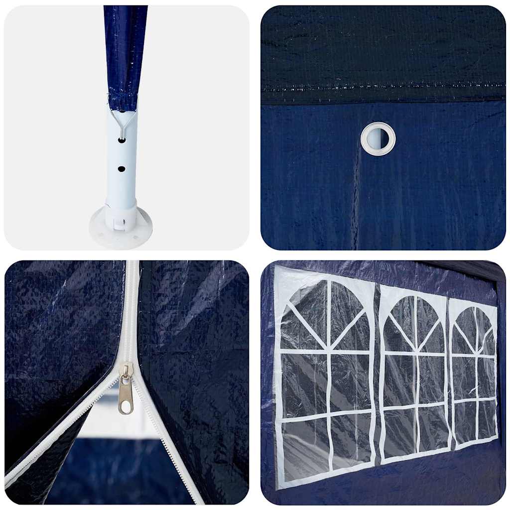Party Tent Blue 600 x 400 x 266 cm Polyethylene
