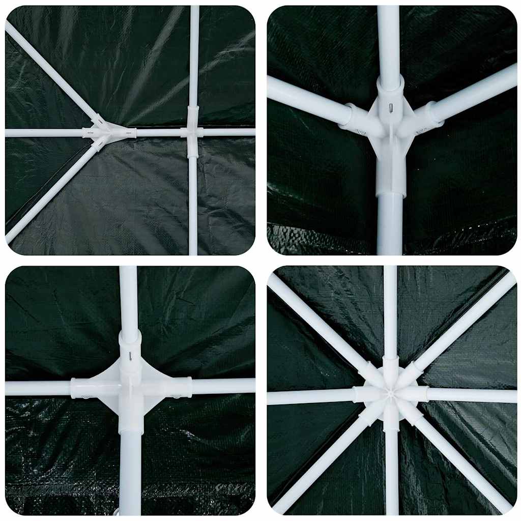 Party Tent Green 600 x 400 x 266 cm Polyethylene