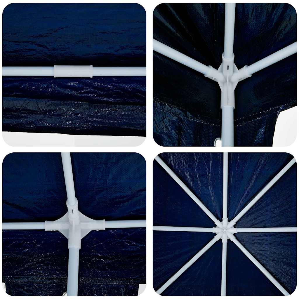 Party Tent Blue 800 x 400 x 266 cm Polyethylene and Steel