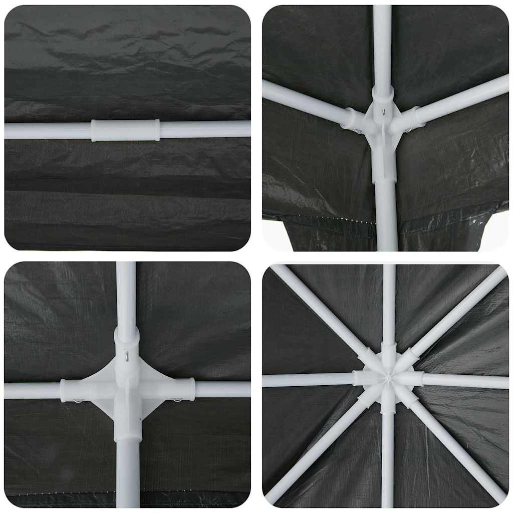 Party Tent Anthracite 800 x 400 x 266 cm Polyethylene