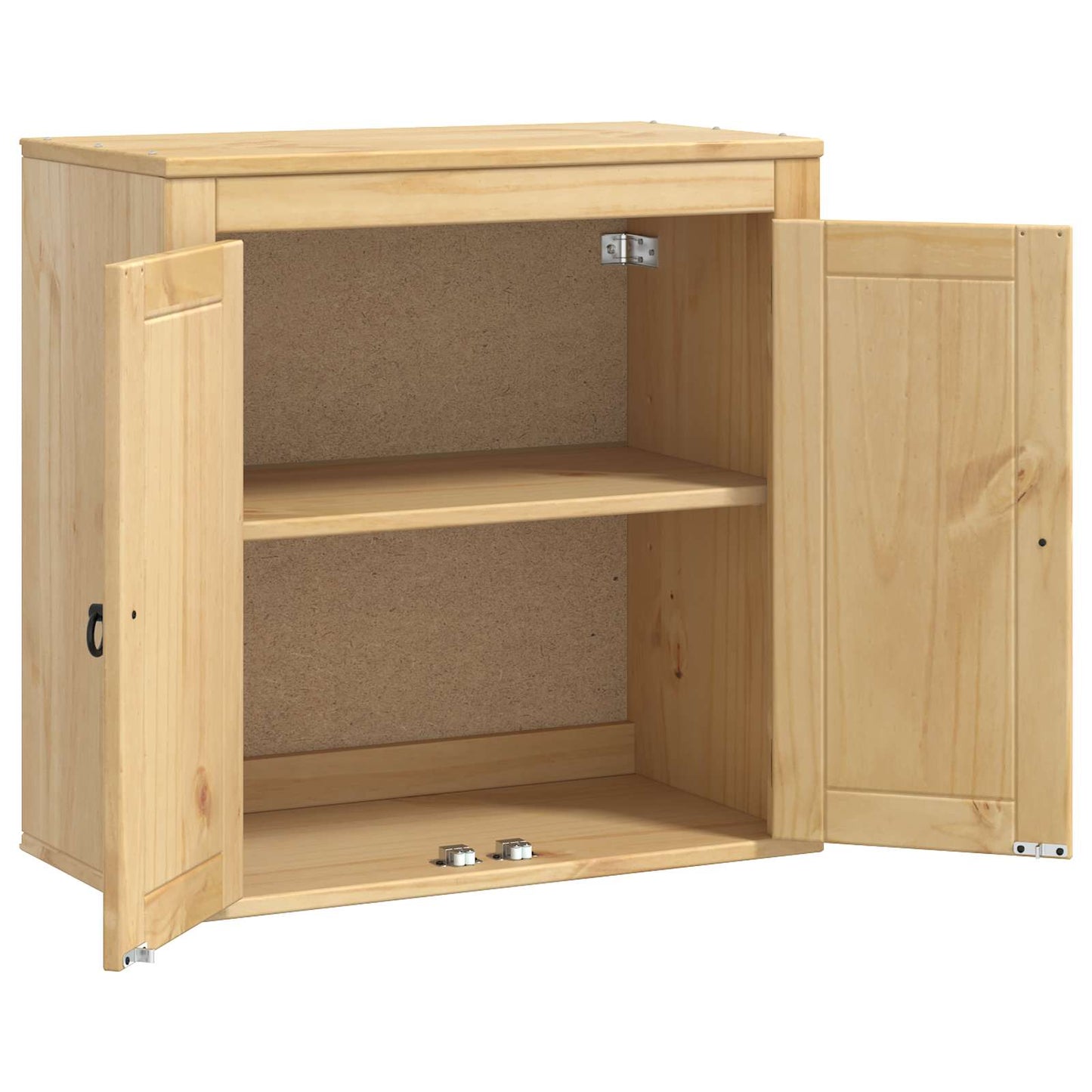 Cabinet SKI Honey Brown 60 x 32 x 60 cm Solid Pine Wood