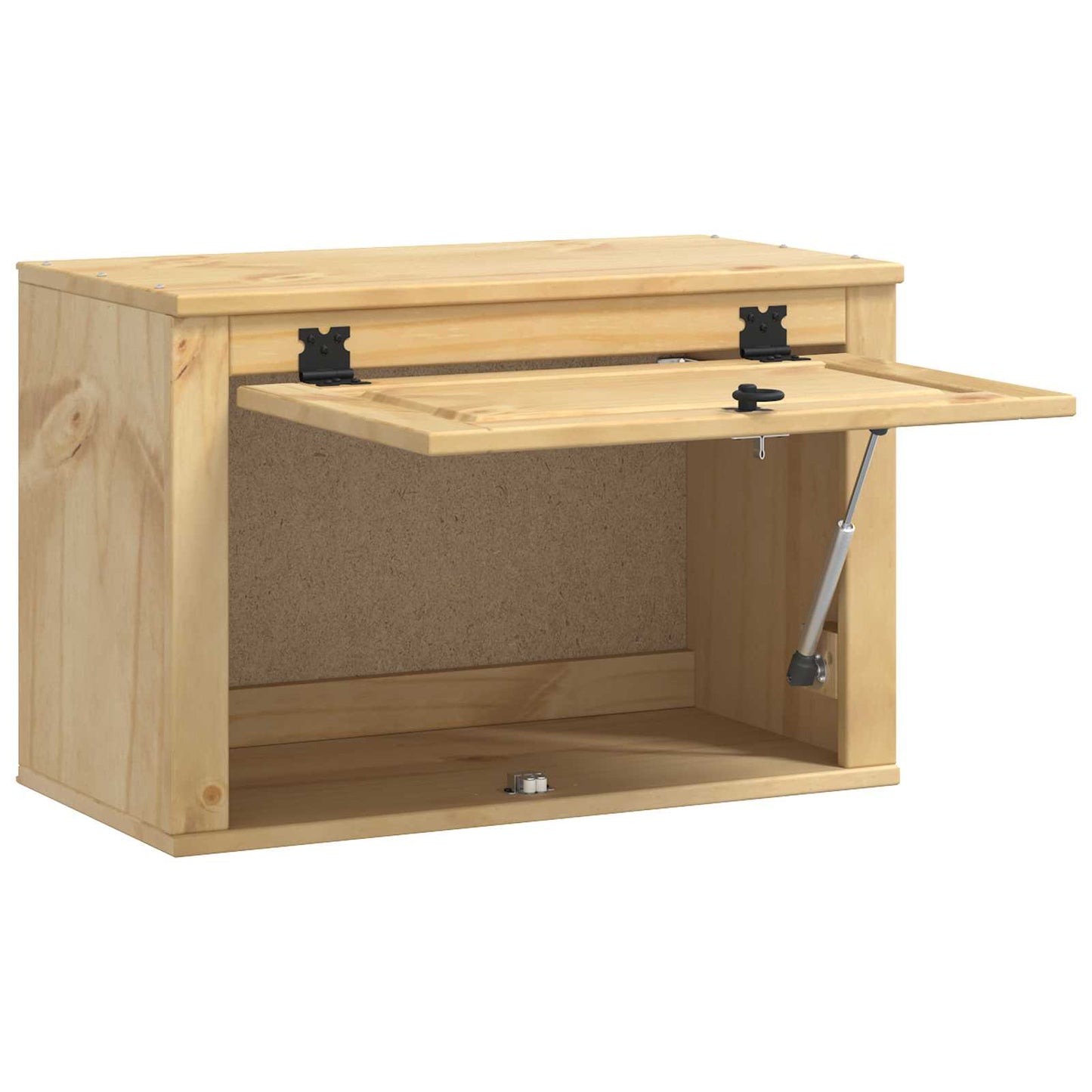 Cabinet SKI Honey Brown 60 x 32 x 40 cm Solid Pine Wood