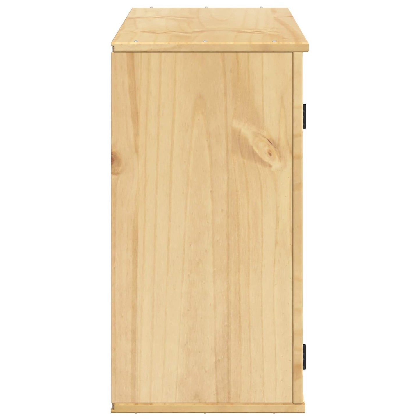 Cabinet SKI Honey Brown 80 x 32 x 60 cm Solid Pine Wood