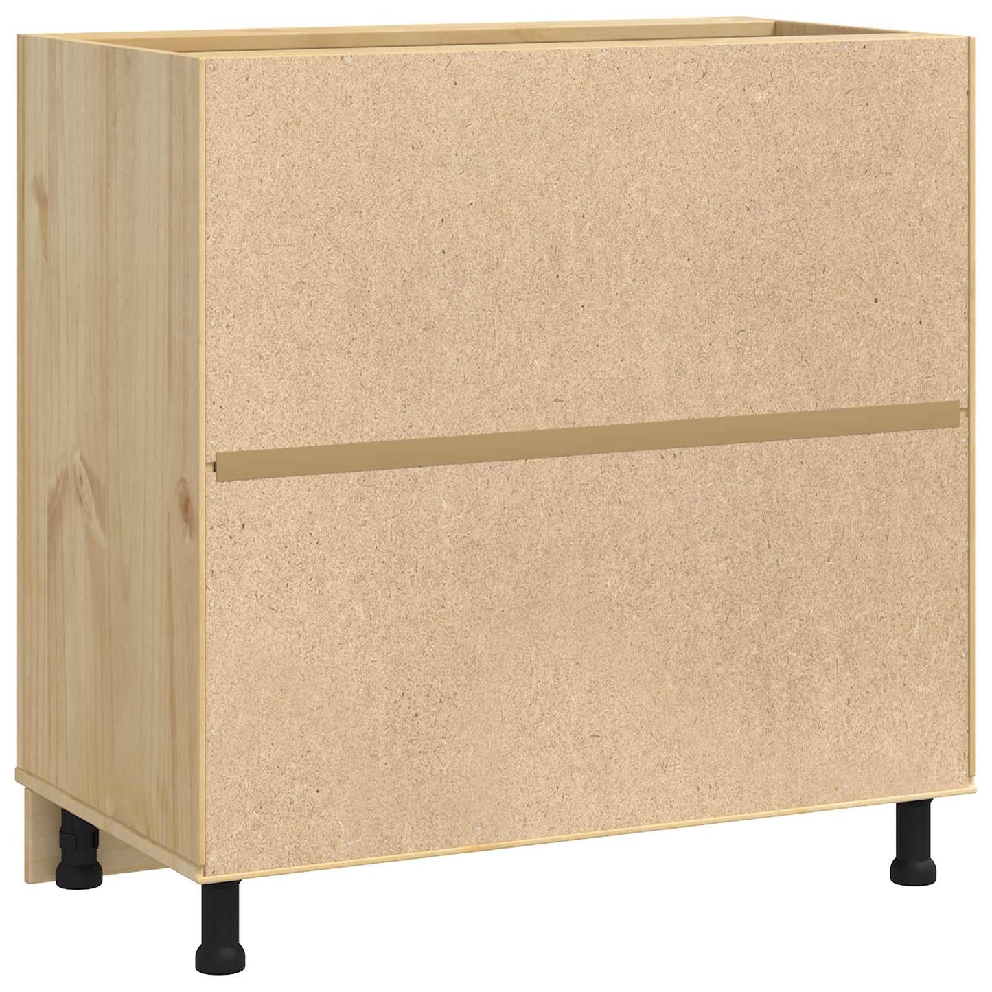 Cabinet SKI Honey Brown 80 x 46 x 81 cm Solid Pine Wood