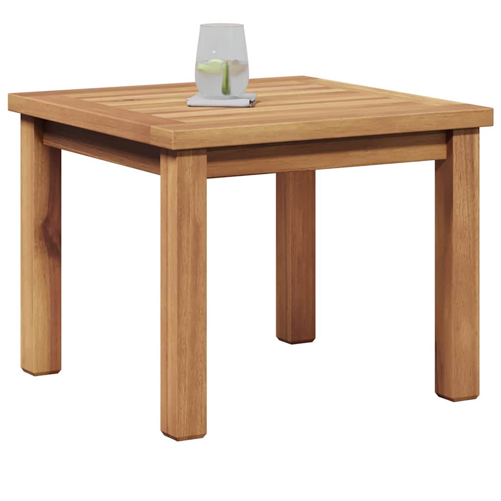 Coffee Table Brown 45 x 45 x 36 cm Solid Teak Wood