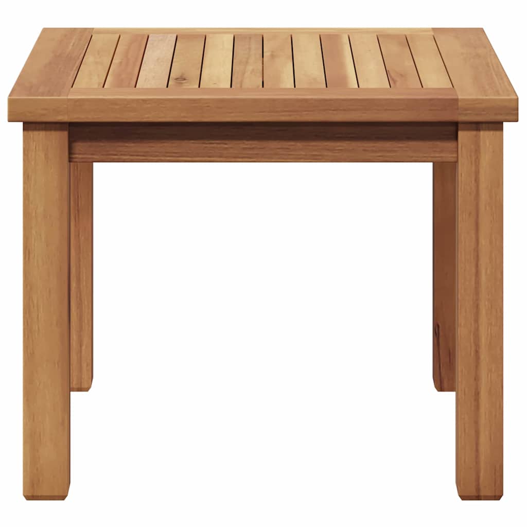 Coffee Table Brown 45 x 45 x 36 cm Solid Teak Wood