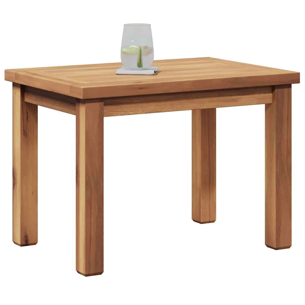Coffee Table Brown 50 x 35 x 36 cm Solid Teak Wood