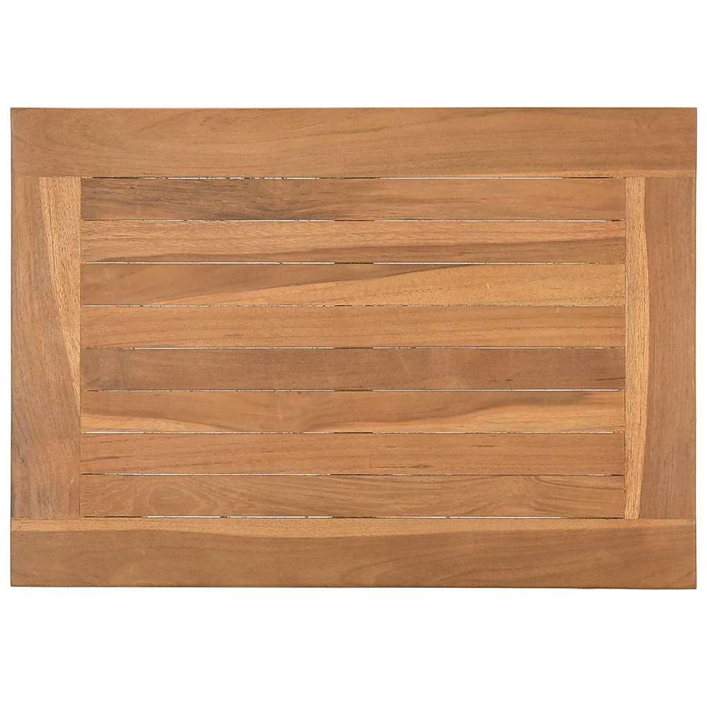 Coffee Table Brown 50 x 35 x 36 cm Solid Teak Wood