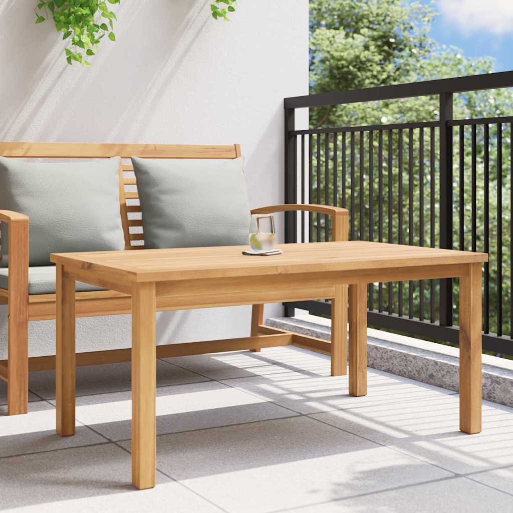 Coffee Table Brown 110 x 55 x 45 cm Solid Teak Wood