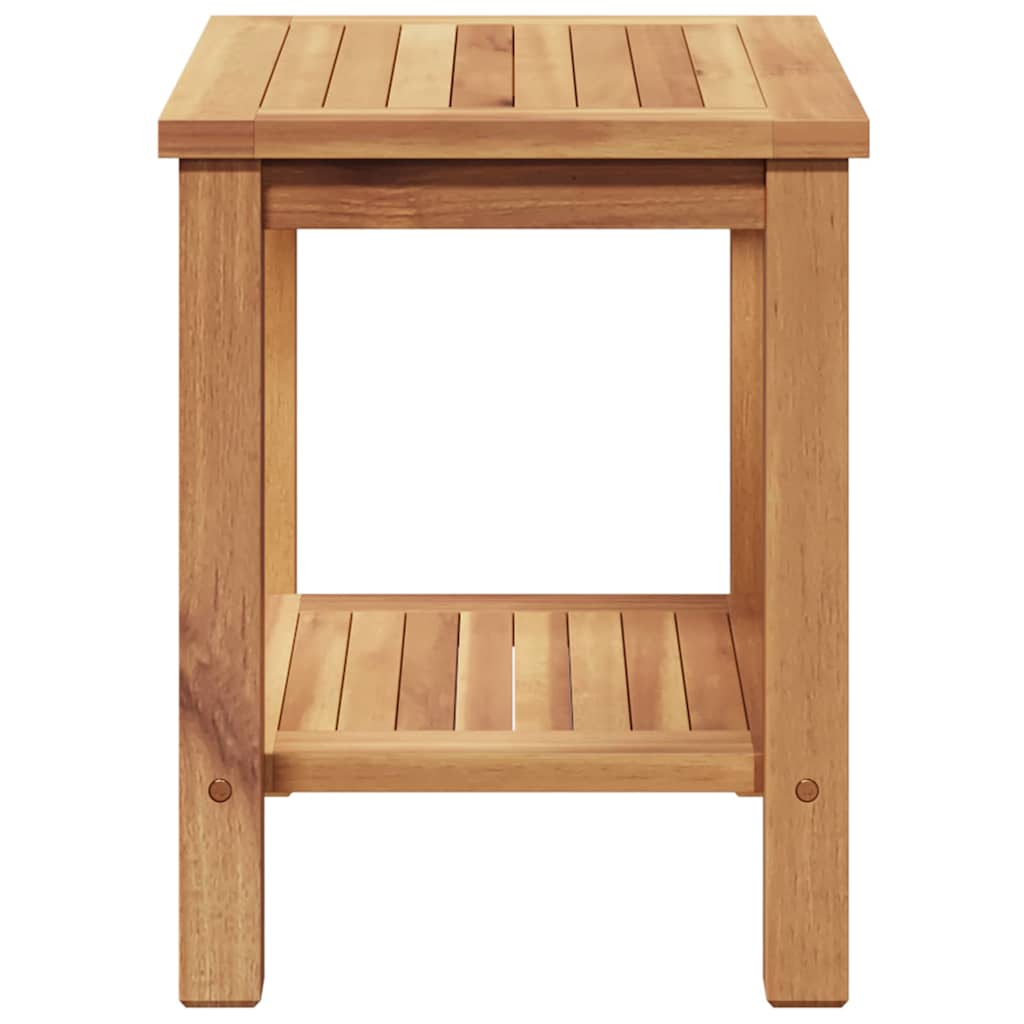 Coffee Table with Storage Brown 50 x 35 x 45 cm Solid Teak Wood