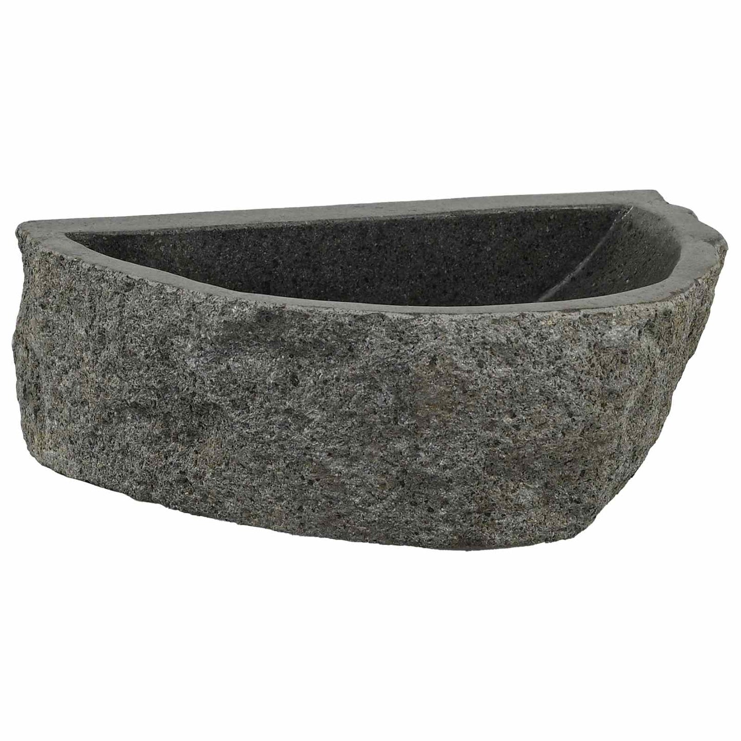 Wall-mounted Basin Grey 37 x 30 x 12 cm River Stone