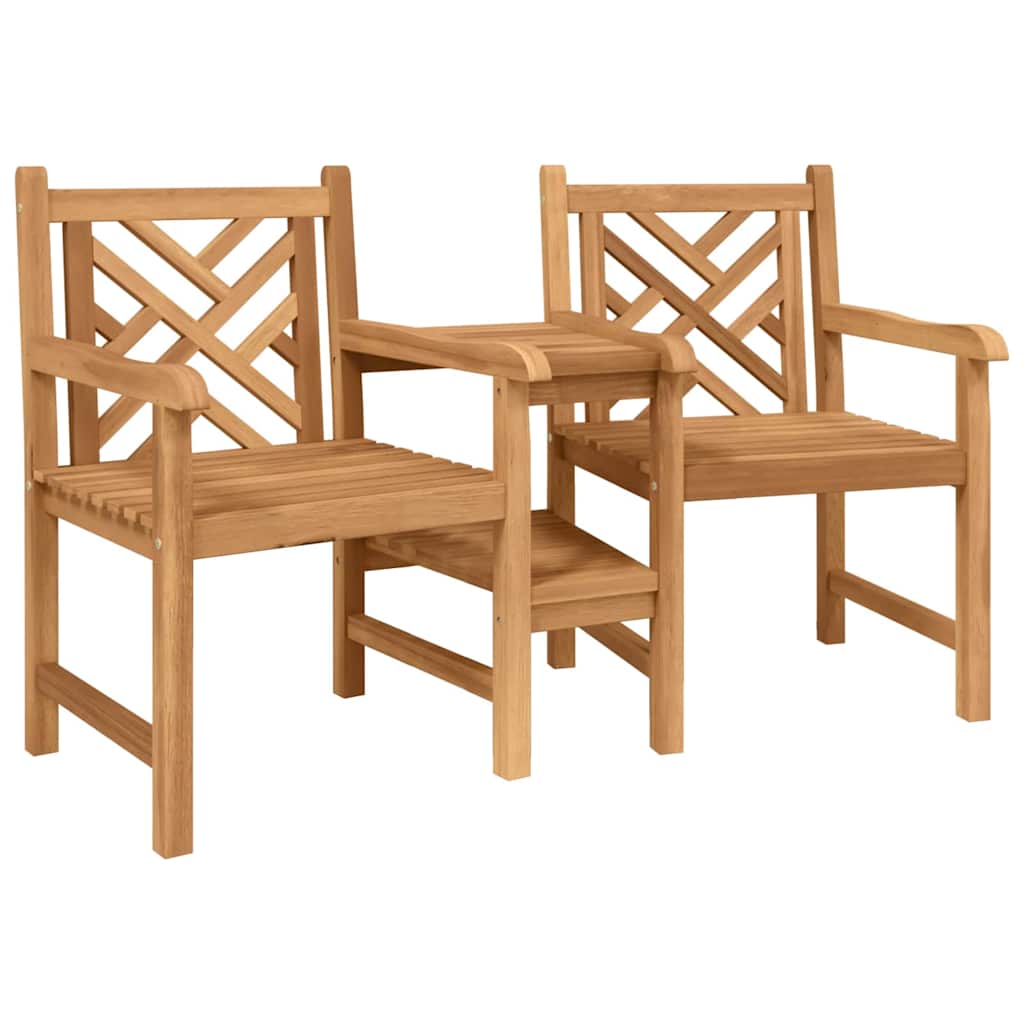 Garden Outdoor Chairs 152 x 63 x 89 cm Solid Teak Wood
