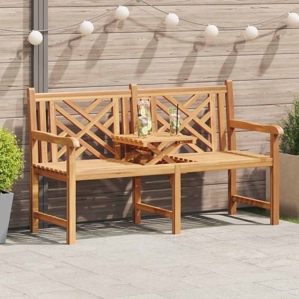 Garden Bench 150 x 60 x 90 cm Solid Teak Wood