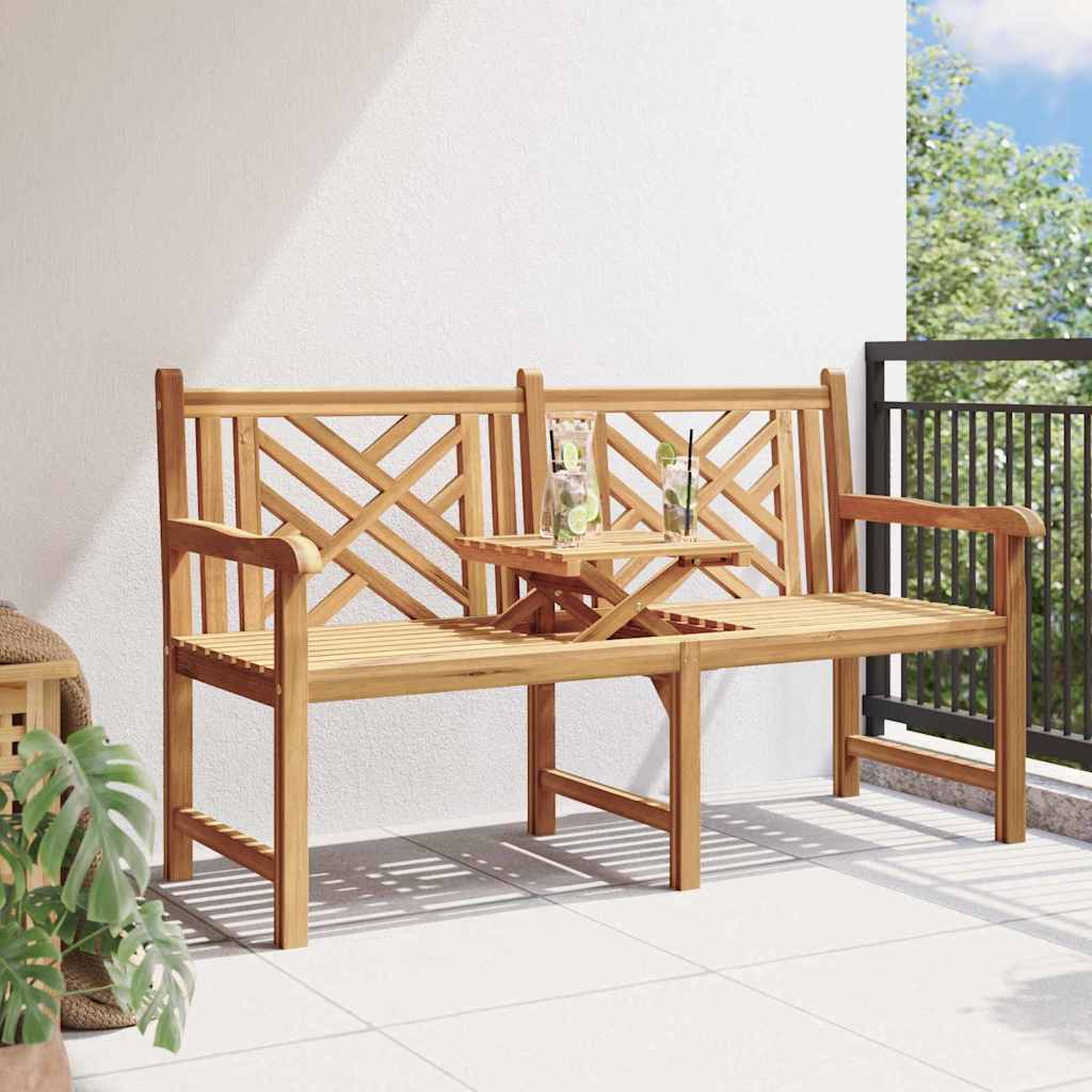 Garden Bench 150 x 60 x 90 cm Solid Teak Wood