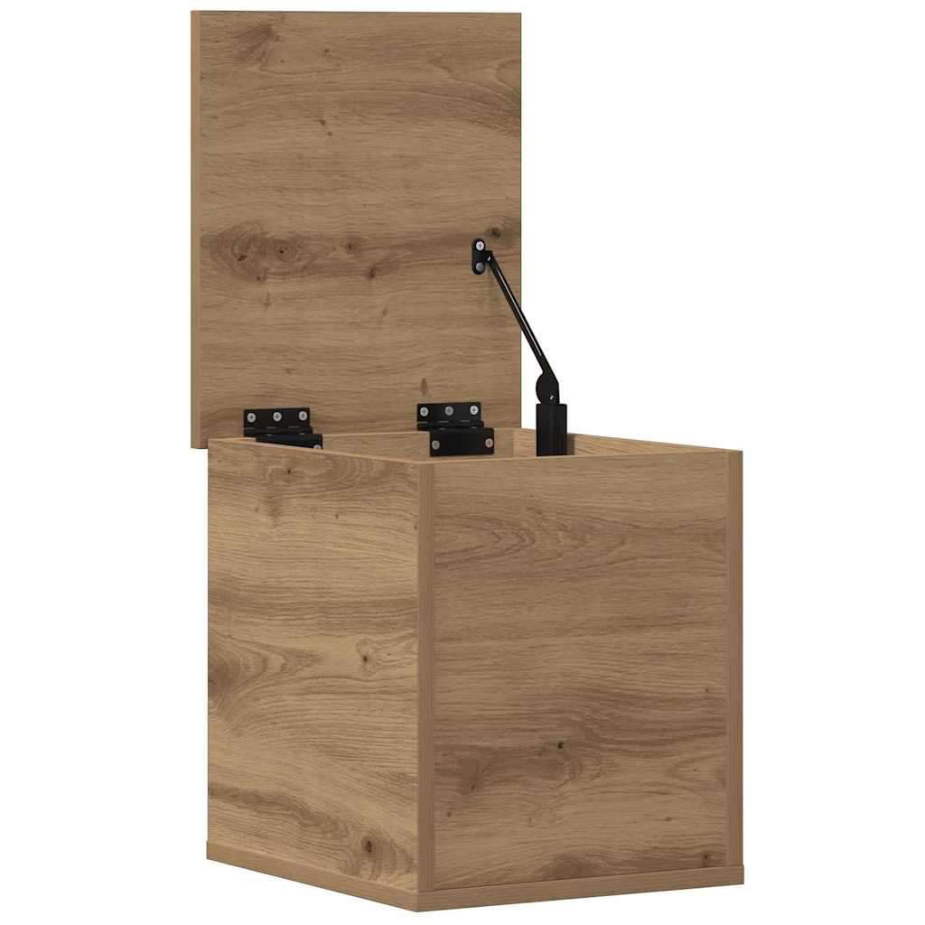 Storage Box Artisan Oak 30 x 35 x 35 cm Engineered Wood
