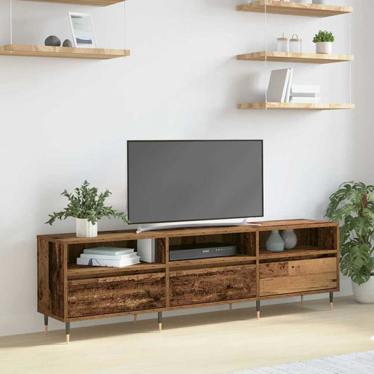 TV Cabinet 150 x 30 x 45 cm Old Wood Engineered Wood