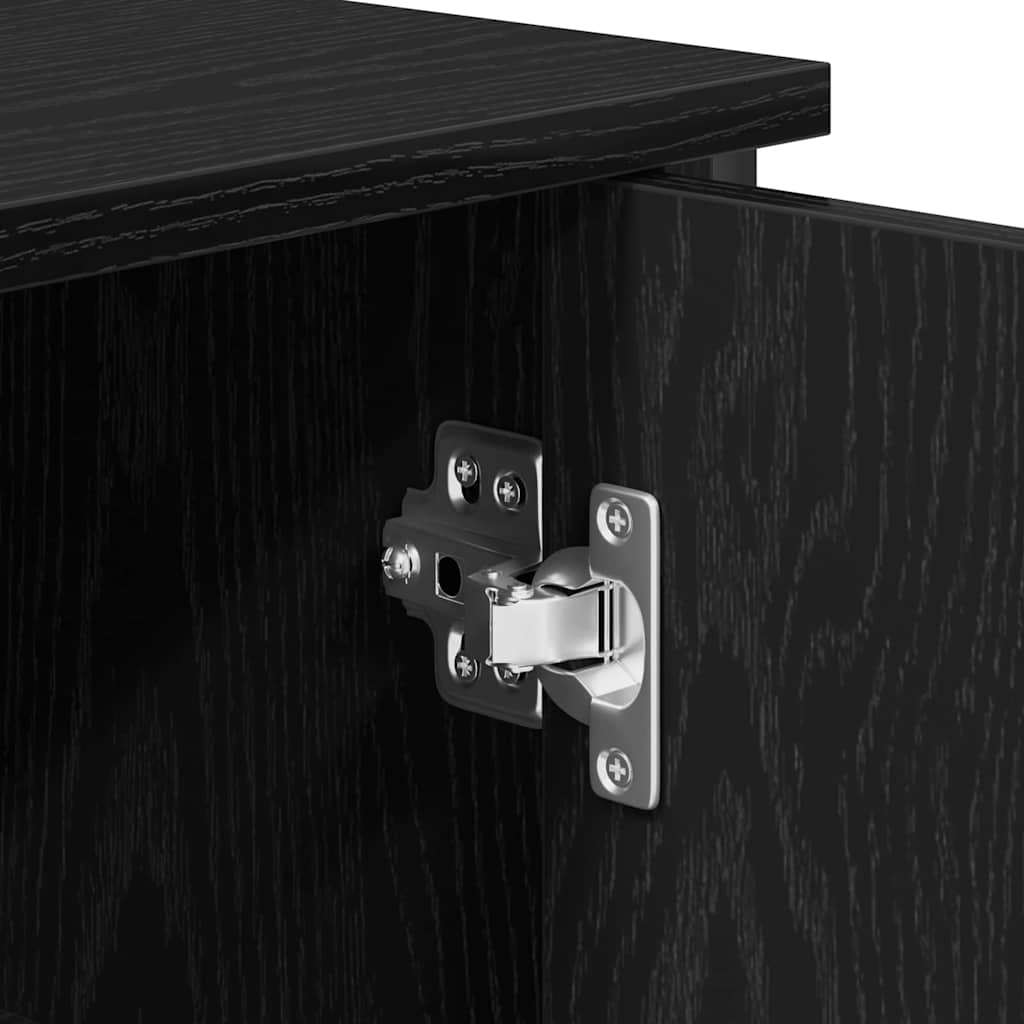 Sideboard Black Oak 100 x 35 x 70 cm