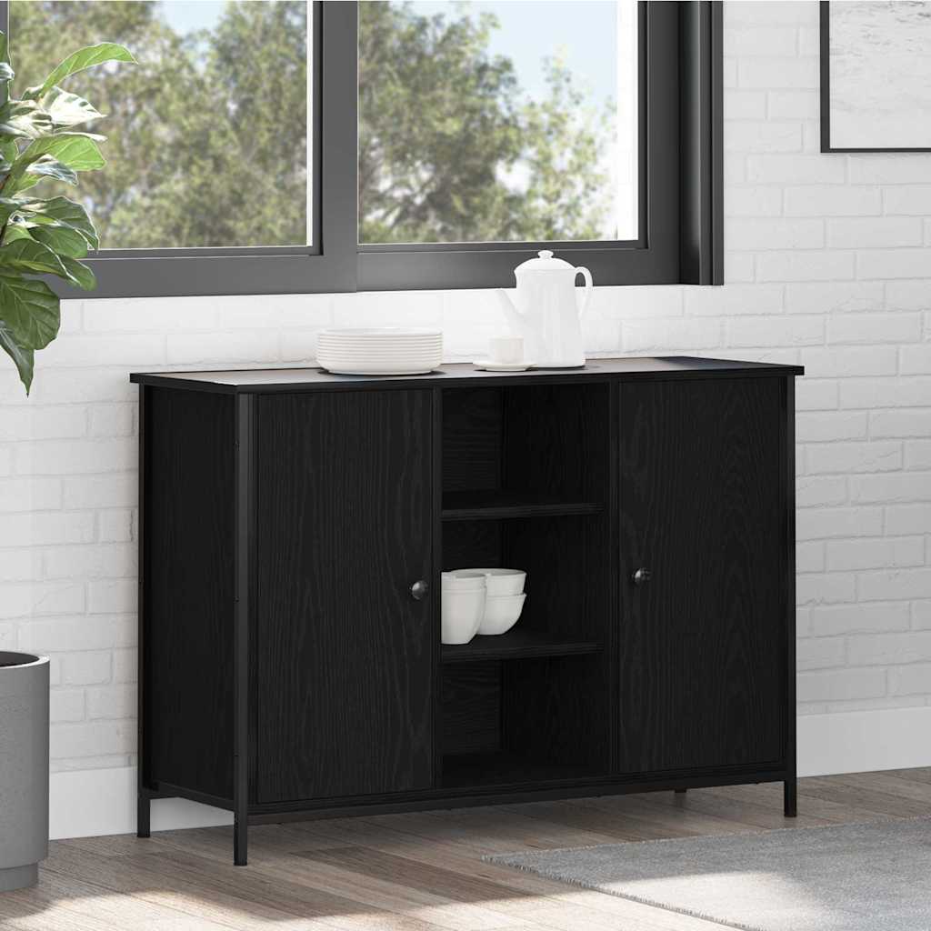 Sideboard Black Oak 100 x 35 x 70 cm