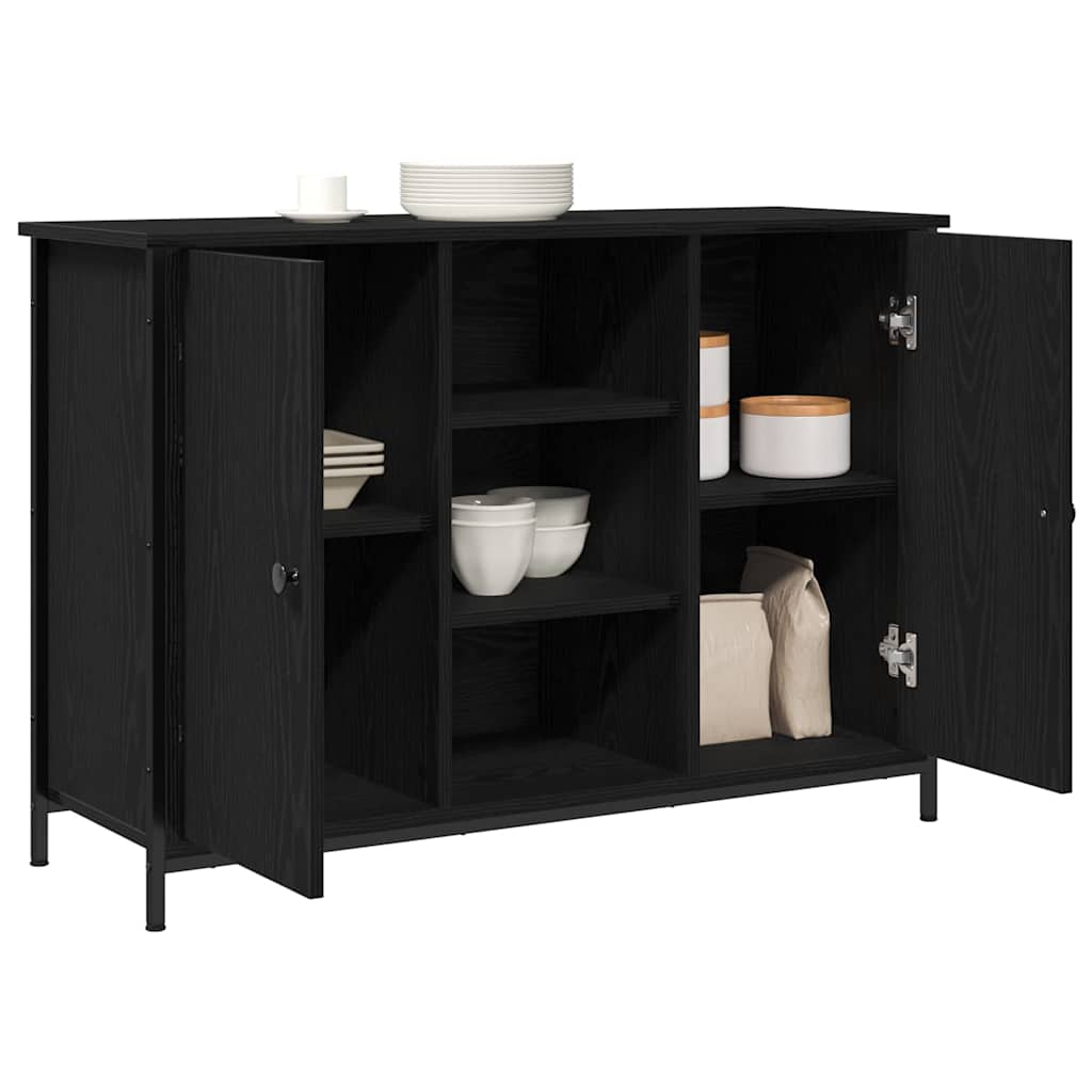 Sideboard Black Oak 100 x 35 x 70 cm